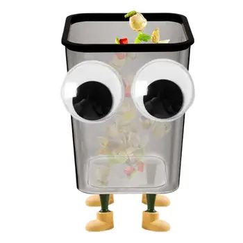 Karikatúra Roztomilý Veľké Oči Koša Na Odpadky Bin Home Office Odpadkového Koša Kúpeľňa Odpadky Taška Kontajner Odpadu, Vedierko Kuchyňa Smetisko