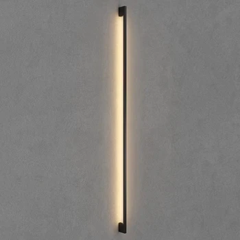 Moderné, Kreatívne Nástenné Svietidlá LED Dlhé Lineárne Svetlá Nordic Jednoduché vnútorné Osvetlenie Rukoväť Nástenné Svietidlo Domáce Dekorácie Svietidlo