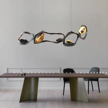 Kreatívne Prívesok Lampy Nordic Art Design luxusné LED Luster Obývacia Izba stylistom, Bar, Reštaurácia Kitch Dekoratívne Lampy