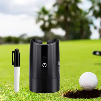 Golf Loptu Líniové Kreslenie Loptu Nájde Centrum Ball Marker Odolné Multi Šablóny Výkresu Multifuctional Čerpať Loptu Klip Elektrické
