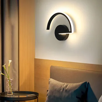 Moderné LED Nástenné Svietidlo Posteli Sconce pre Uličkou Obývacia Izba, Spálňa Hotel Štúdia TV Pozadie Domova Osvetlenie Zariadenie Lesk