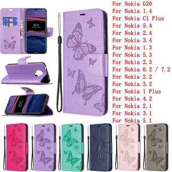 Pre Nokia G20 prípade 1.4 C1Plus 5.4 3.4 2.4 1.3 5.3 2.3 6.2 7.2 2.2 3.2 4.2 2.1 3.1 5.1 prípad telefón capa coque kryt Nokia 5.4 prípade