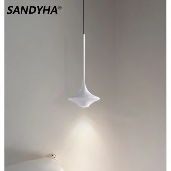 Moderný Prívesok Svetlo Nordic Spálňa Posteli Malé Luster Moderný Minimalistický Dizajn, Led Lampa pre Jedálenský Stôl Domova
