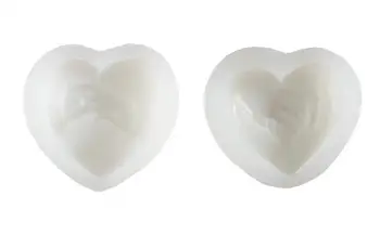 Kreatívne Srdce Tvar Sviečka Formy 3D Plastický Tvar Srdca Aromaterapia Sviečka Formy Pre Vonné Sviečky DIY Saop Aromaterapia Vosk