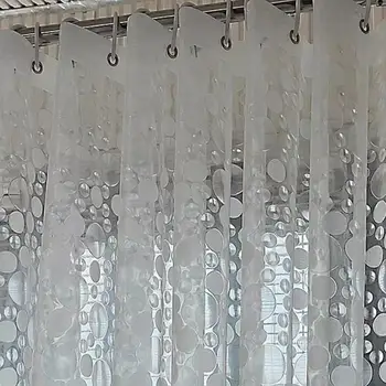 Odolné Sprchový Záves Povrch Priechodka Sprchový Záves Vložky bez Zápachu Jednoduchá Inštalácia 3d Štruktúry Honeycomb Dizajn