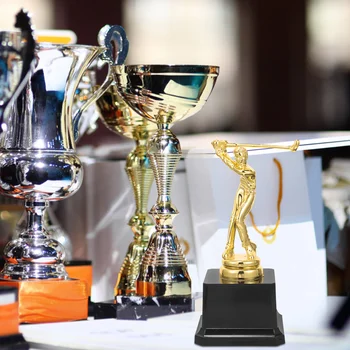 Golf Trophy Súťaže pre Športové Materskej školy vo Futbale Tvorivé Dekor Ocenenie Abs Nádherné