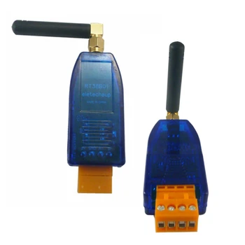 RS485 Bezdrôtový Vysielač 20DBM 433Mhz Prijímača A Vysielača VHF/UHF Rádio Modem Pre Smart Meter PTZ Kamery