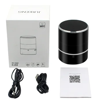 WiFi Kamera Opatrovateľka, Bluetooth, Reproduktor, Kamery, Bezdrôtové 240° Pozorovací Uhol Full Hd 1080P