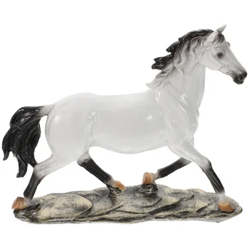 Pracovný Stôl Dekor Kôň Figúrky Koňa Figúrka Kone Akcie Obrázok Vonkajšie Kôň Socha Socha Koňa