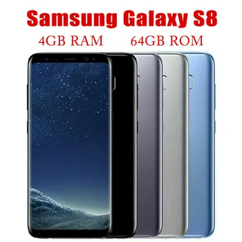 Odomknutý Samsung Galaxy S8 G950F 4 GB RAM, 64 GB ROM NFC Globálna Verzia 6.2